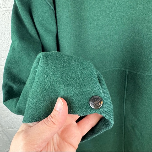 Woolrich Rugged Outdoorwear Vintage Green Wool Jacket – Made in USA – Size L - Picture 7 of 12